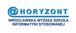 Logotyp Wrocławskiej Szkoły Informatyki Stosowanej Horyzont