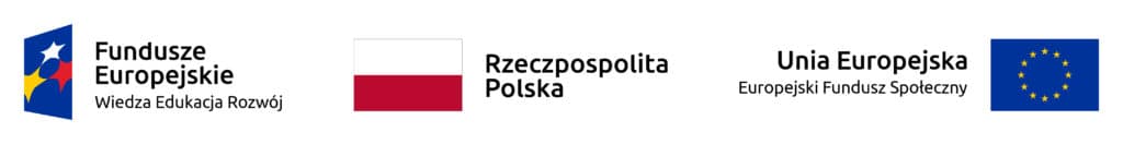 Logo Funduszy Europejskich, Polski oraz Unii Europejskiej